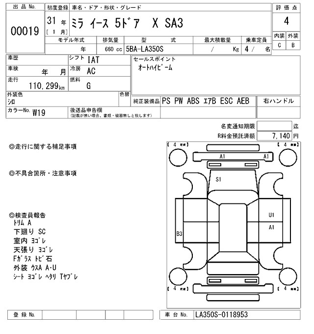 DAIHATSU MIRA E:S