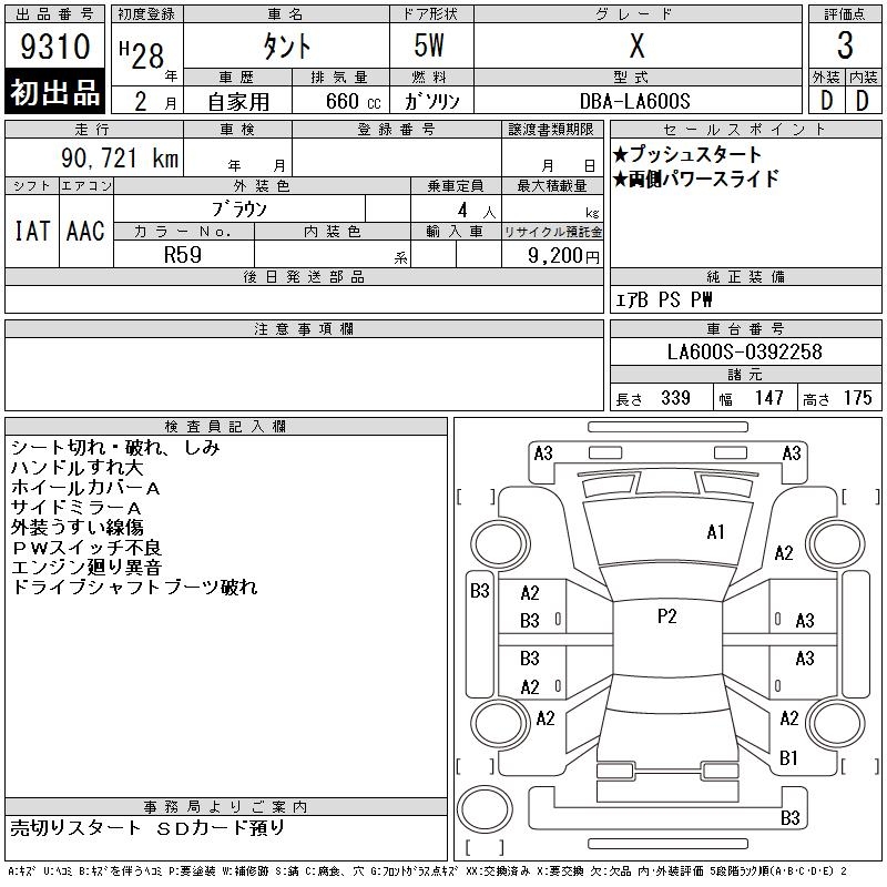 DAIHATSU TANTO