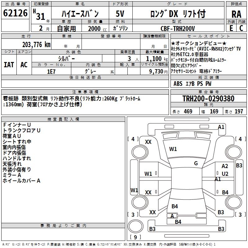 TOYOTA REGIUS ACE
