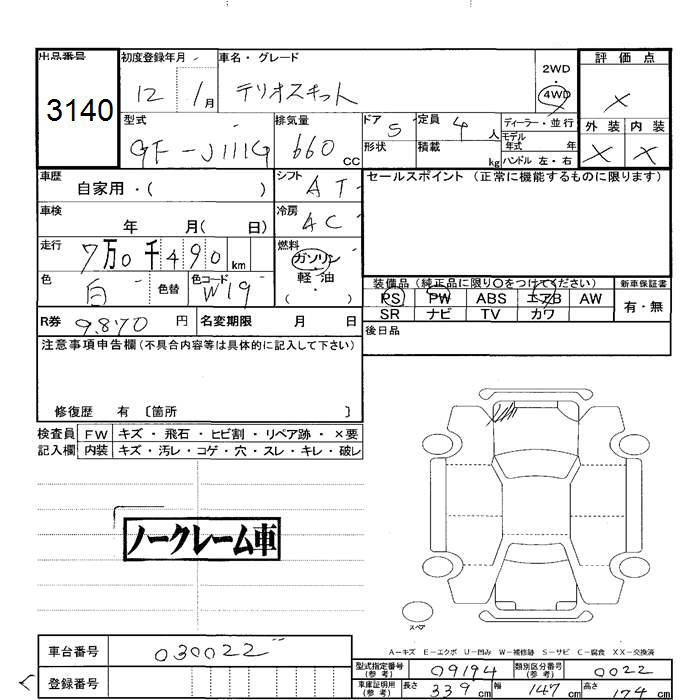 DAIHATSU TERIOS KID