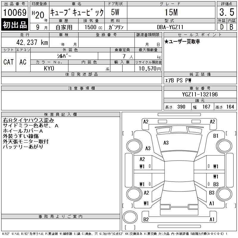 NISSAN CUBE CUBIC
