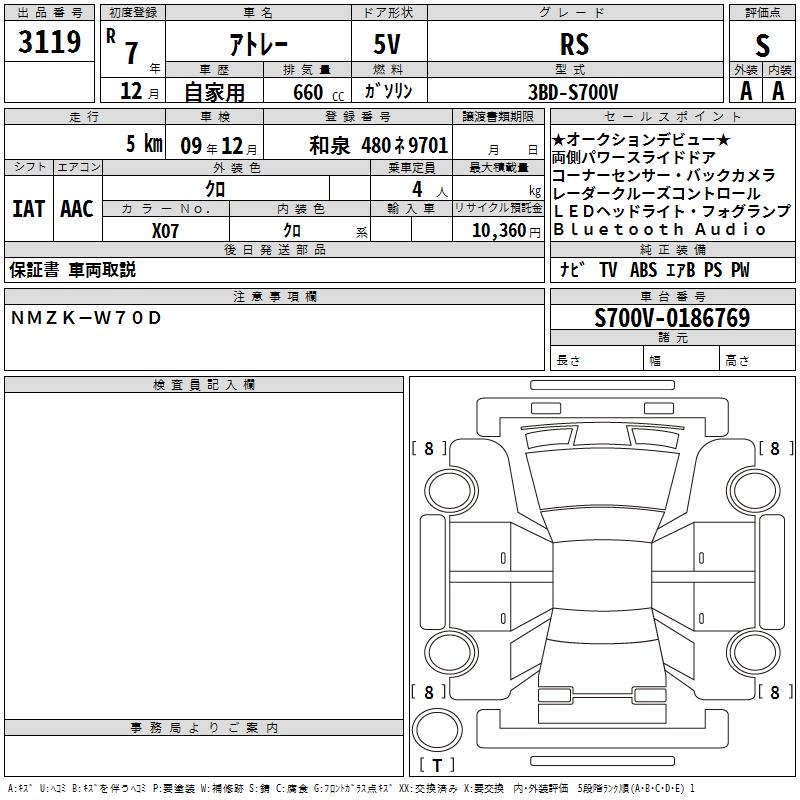 DAIHATSU ATRAI