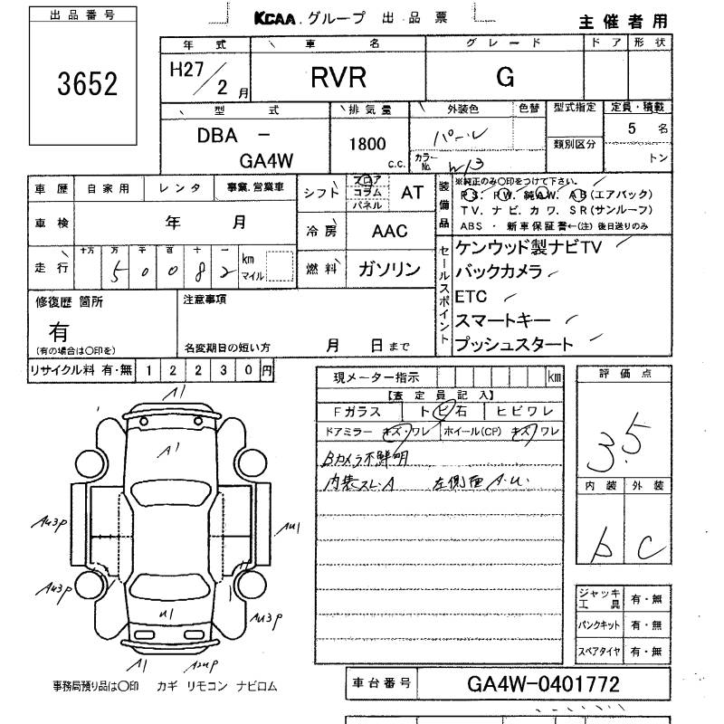 MITSUBISHI RVR