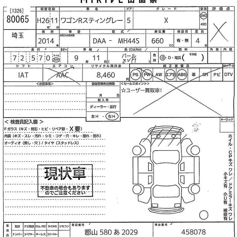 SUZUKI WAGON R