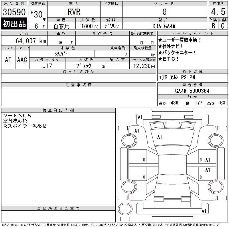 MITSUBISHI RVR
