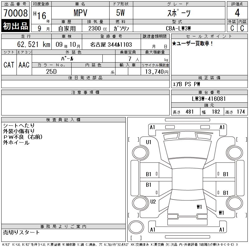 MAZDA MPV
