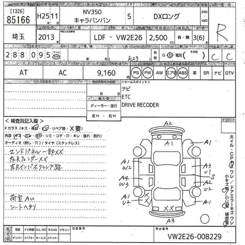 NISSAN NV350 CARAVAN
