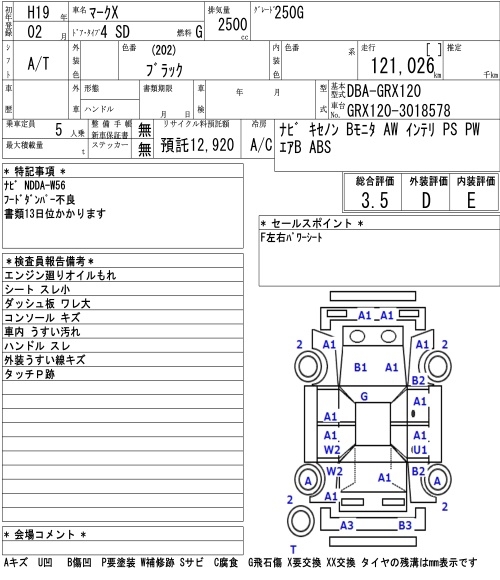 TOYOTA MARK X