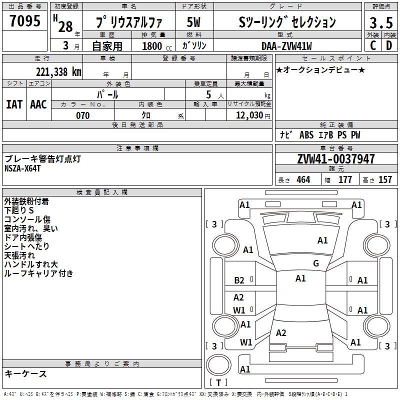 TOYOTA PRIUS ALPHA