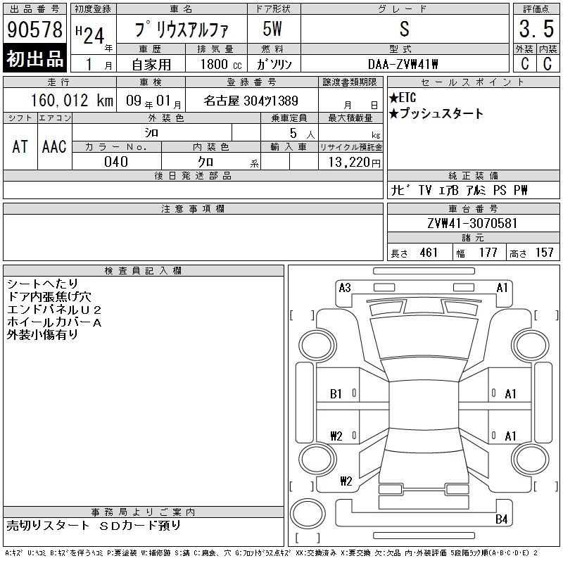 TOYOTA PRIUS ALPHA