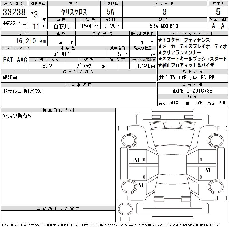 TOYOTA YARIS CROSS