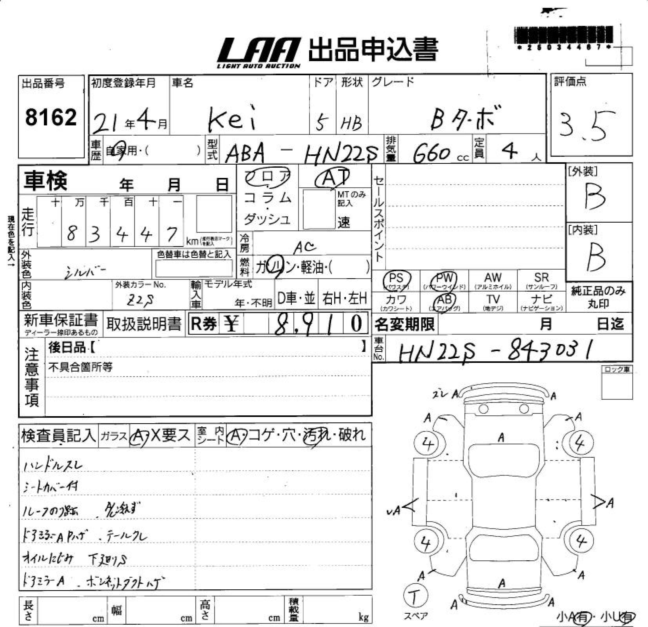 SUZUKI KEI