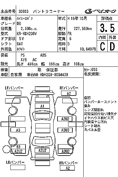 TOYOTA REGIUS ACE