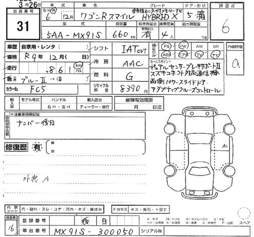 SUZUKI WAGON R SMILE
