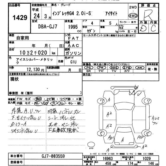 SUBARU IMPREZA
