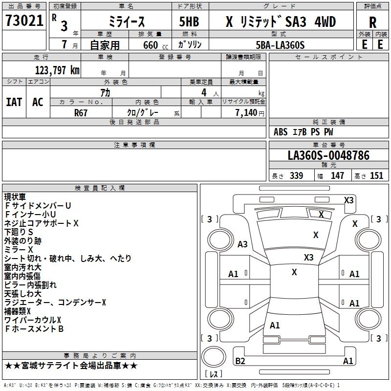 DAIHATSU MIRA E:S
