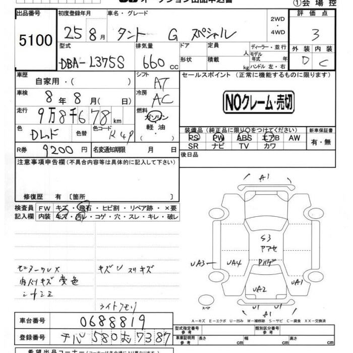 DAIHATSU TANTO