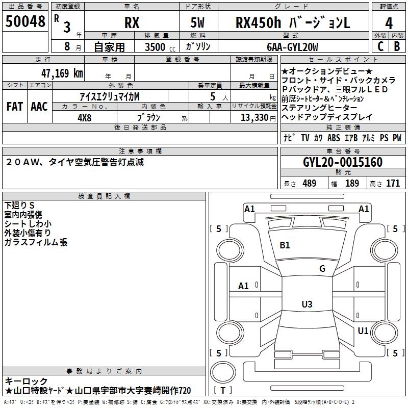 LEXUS RX450H