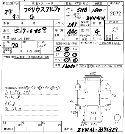 TOYOTA PRIUS ALPHA