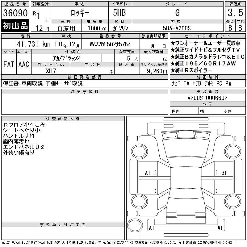 DAIHATSU ROCKY