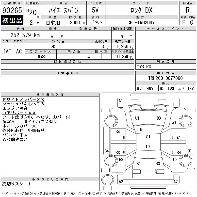 TOYOTA REGIUS ACE