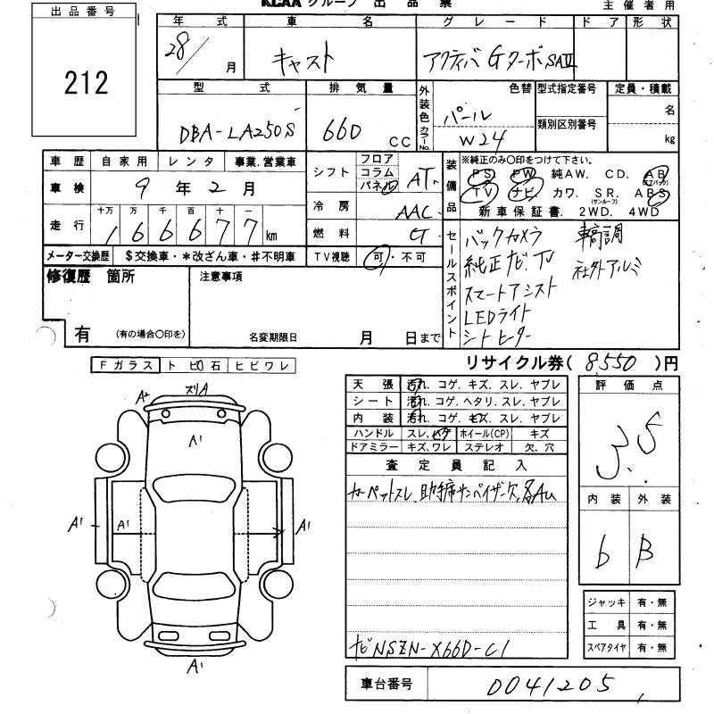 DAIHATSU CAST