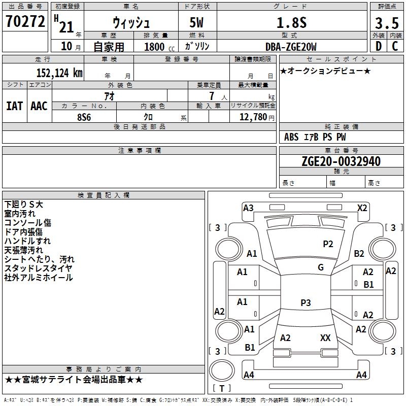 TOYOTA WISH