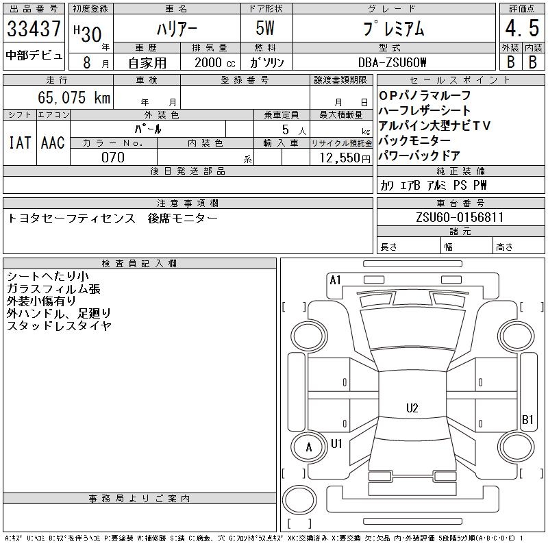 TOYOTA HARRIER