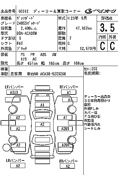 TOYOTA VANGUARD