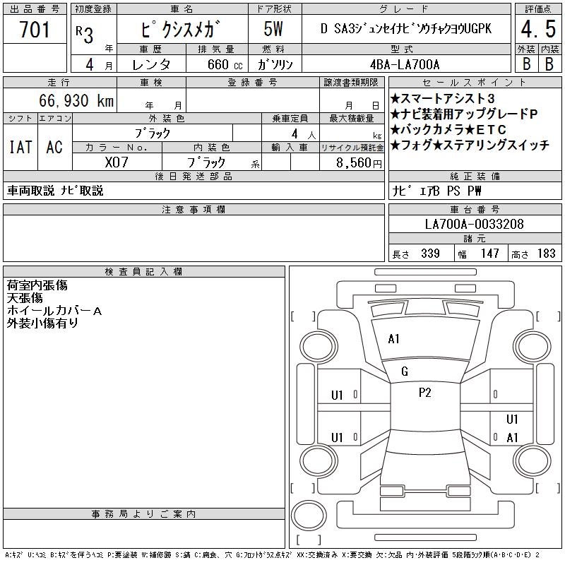 TOYOTA PIXIS MEGA
