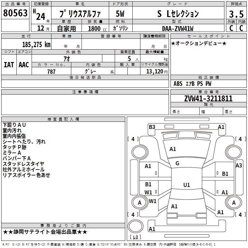 TOYOTA PRIUS ALPHA
