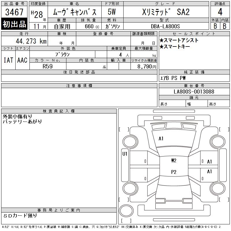 DAIHATSU MOVE CANBUS