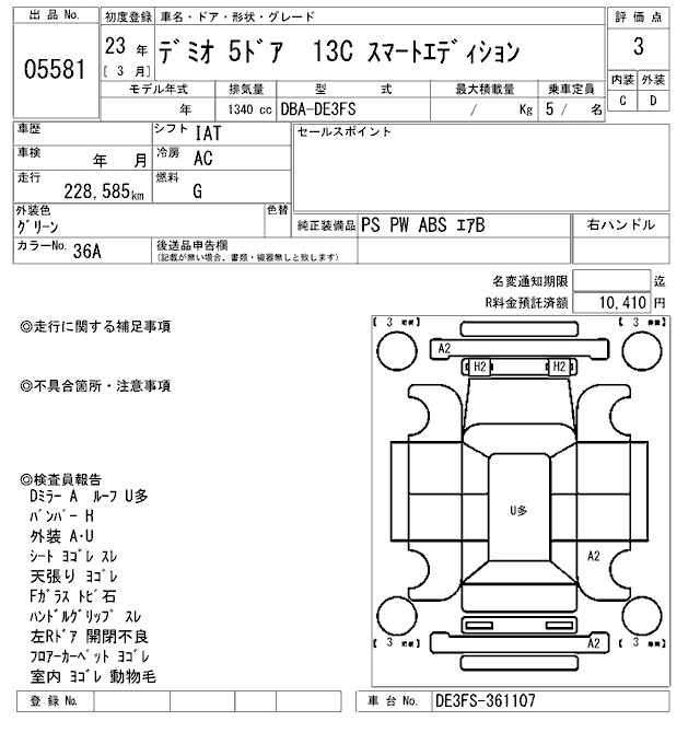 MAZDA DEMIO