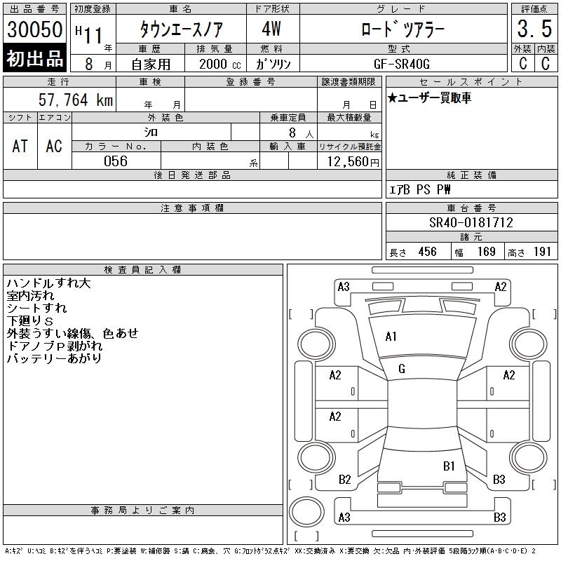 TOYOTA TOWN ACE NOAH