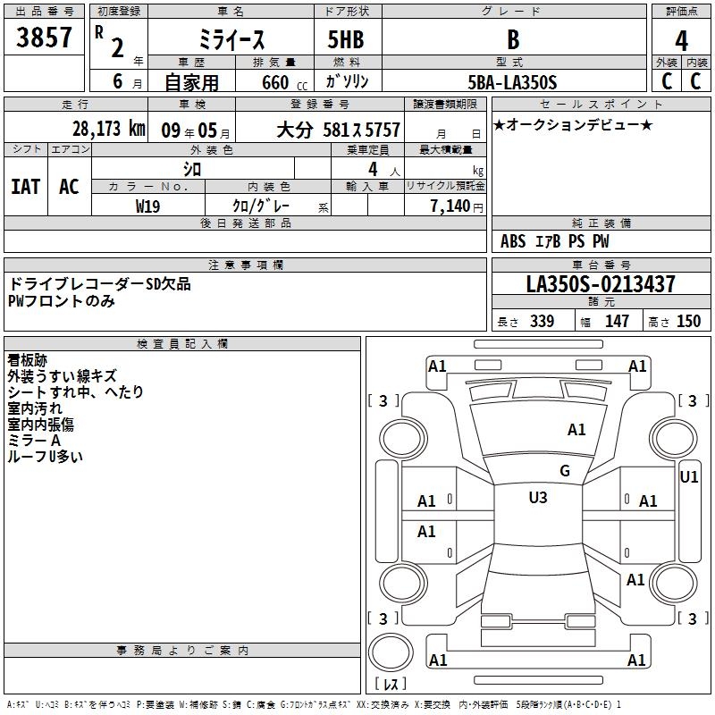 DAIHATSU MIRA E:S