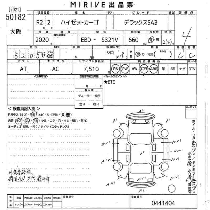 DAIHATSU HIJET