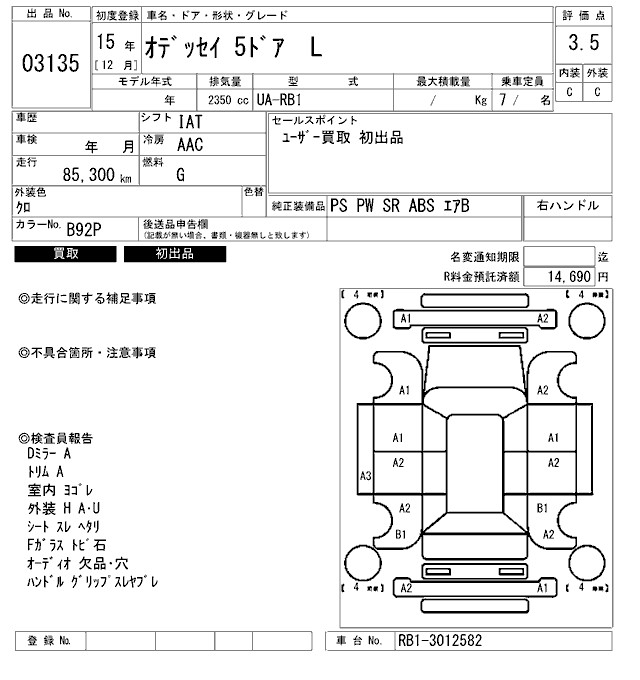 HONDA ODYSSEY
