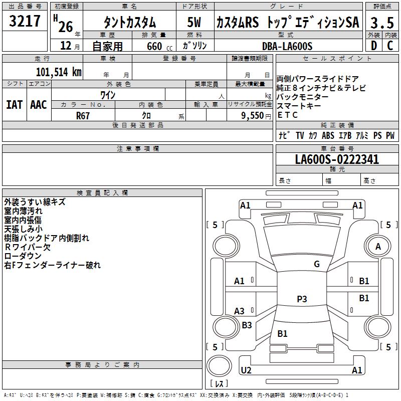 DAIHATSU TANTO