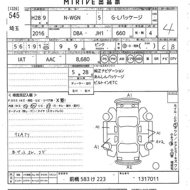 HONDA N-WGN