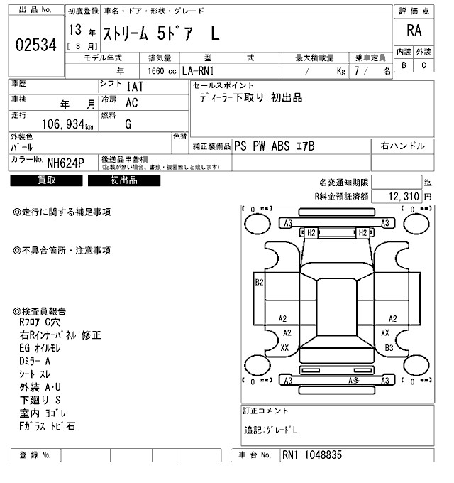 HONDA STREAM