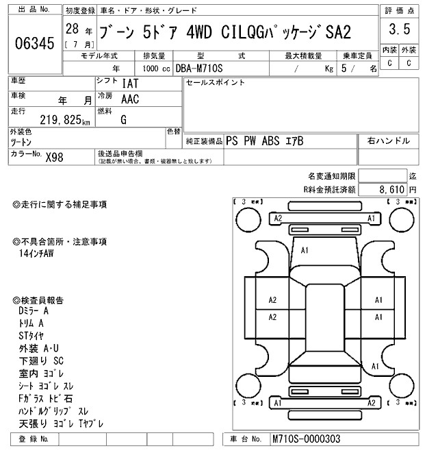 DAIHATSU BOON