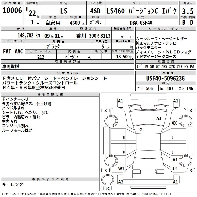 LEXUS LS460
