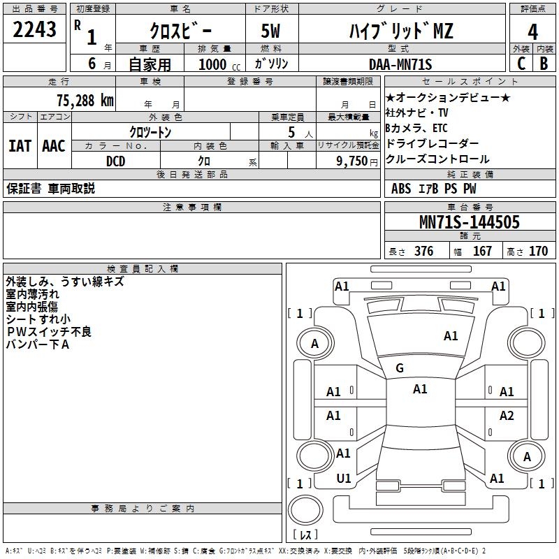 SUZUKI XBEE
