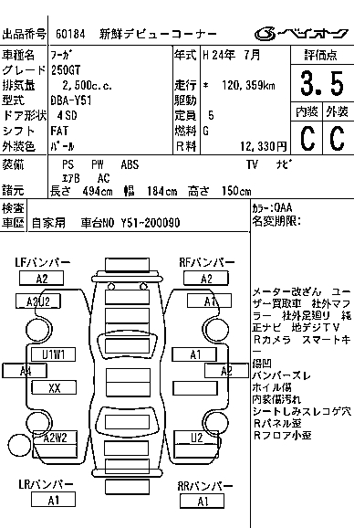 NISSAN FUGA