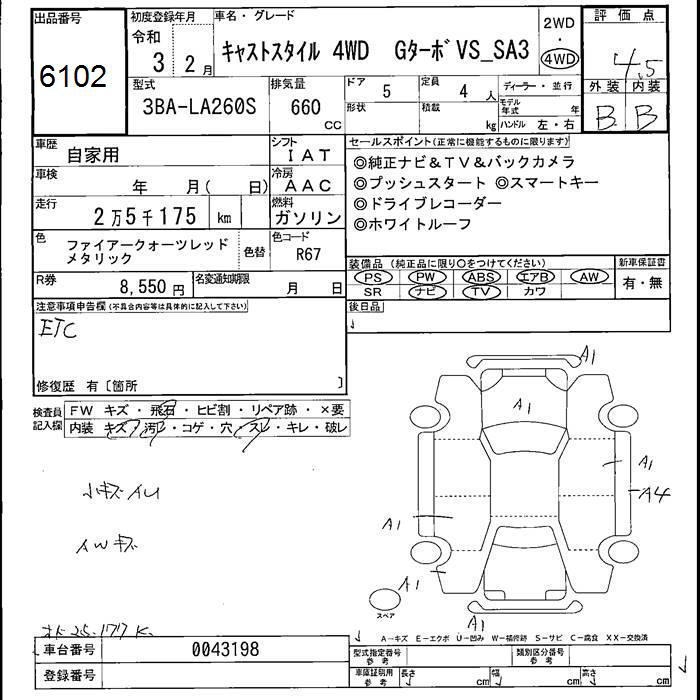 DAIHATSU CAST