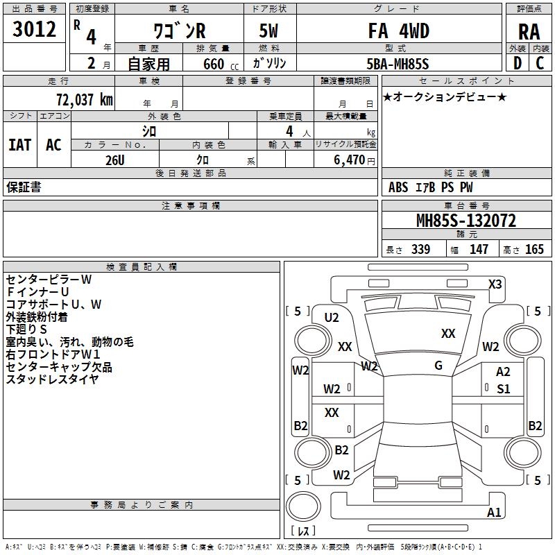 SUZUKI WAGON R