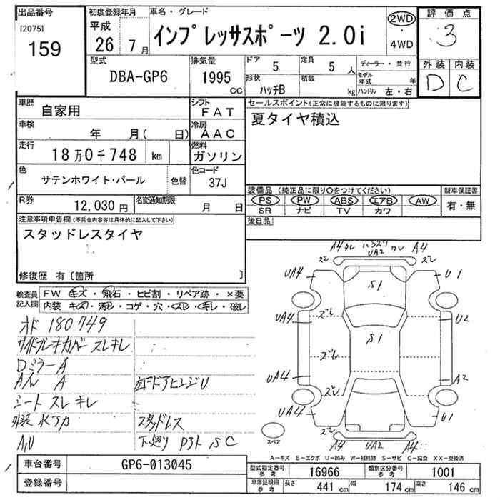 SUBARU IMPREZA