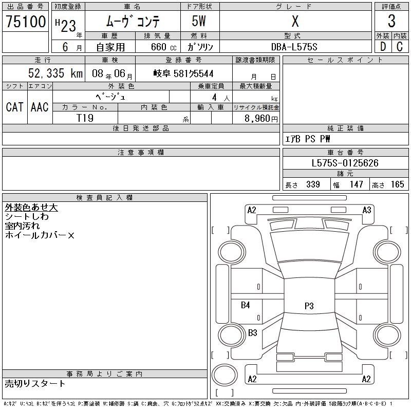 DAIHATSU MOVE CONTE
