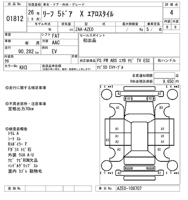 NISSAN LEAF