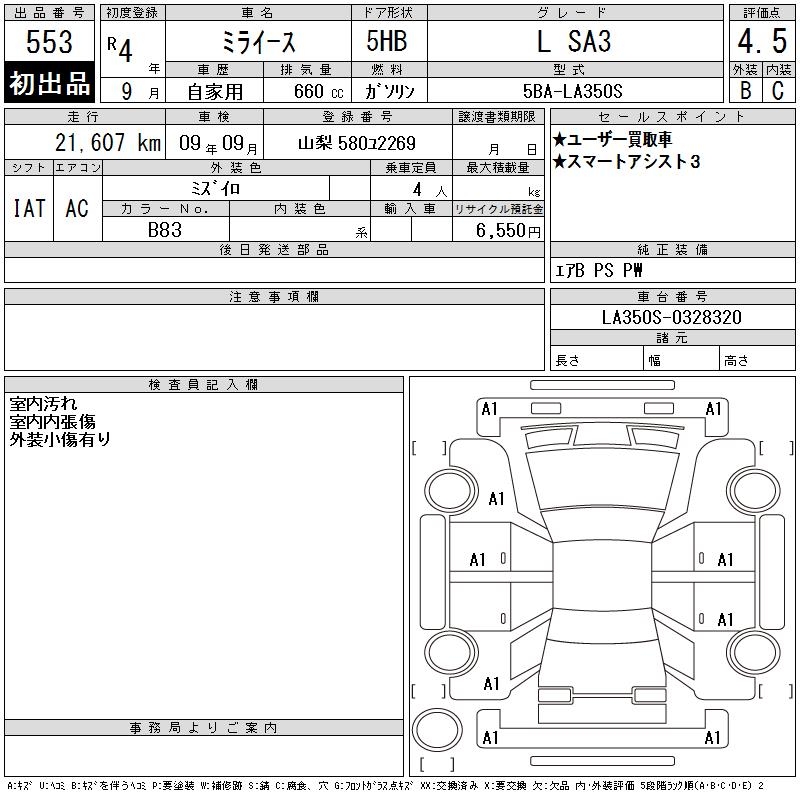 DAIHATSU MIRA E:S